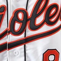 Men's Mitchell & Ness Cal Ripken White Baltimore Orioles Home Authentic Jersey
