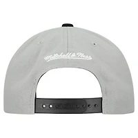 Casquette snapback basique Mitchell & Ness grise pour homme, collection Cooperstown, Baltimore Orioles