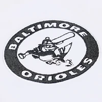 Sweat-shirt polaire arctique Mitchell & Ness blanc Baltimore Orioles pour homme