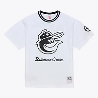 T-shirt Mitchell & Ness blanc Baltimore Orioles Cooperstown Collection Arctic pour homme