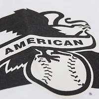 T-shirt blanc Mitchell & Ness pour homme, collection Cooperstown, « Origines de l'équipe » des Baltimore Orioles