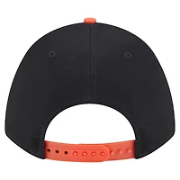 Men's New Era Black/Orange Baltimore Orioles Arch 9FORTY A-Frame M-Crown Adjustable Hat