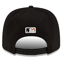 Casquette New Era noire et orange réplique joueur des Orioles de Baltimore 9SEVENTY pour homme, ajustable