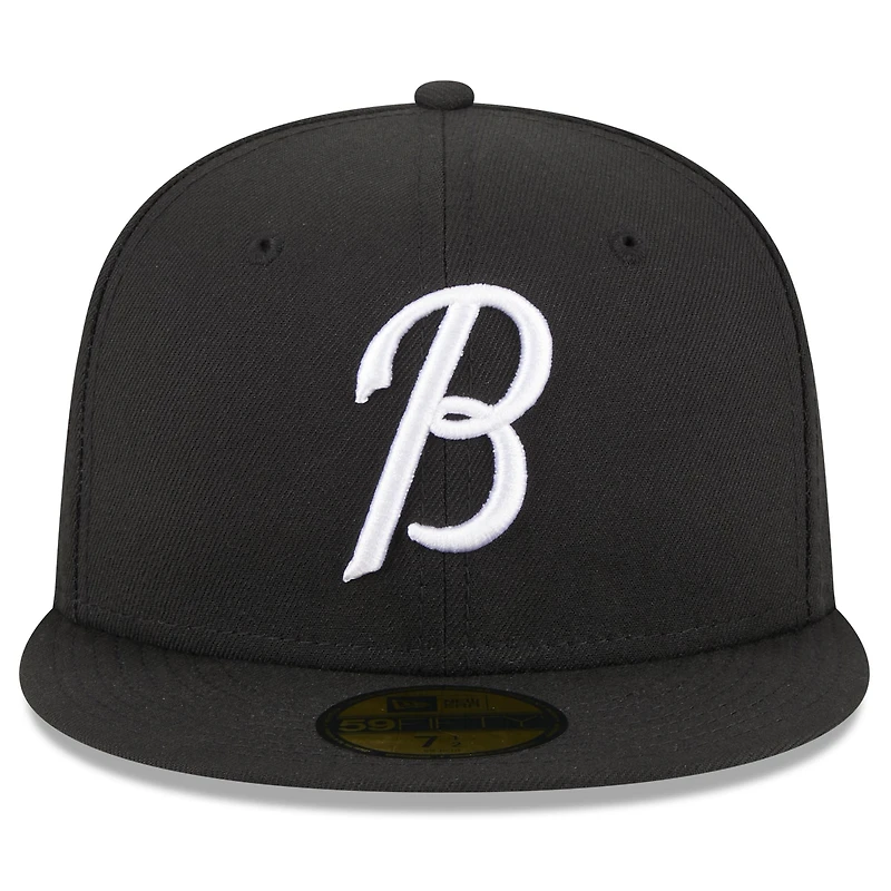 Men's New Era  Black Baltimore Orioles 2023 City Connect 59FIFTY Fitted Hat