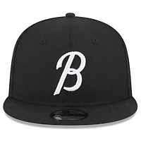 Men's New Era  Black Baltimore Orioles 2023 City Connect 9FIFTY Snapback Adjustable Hat