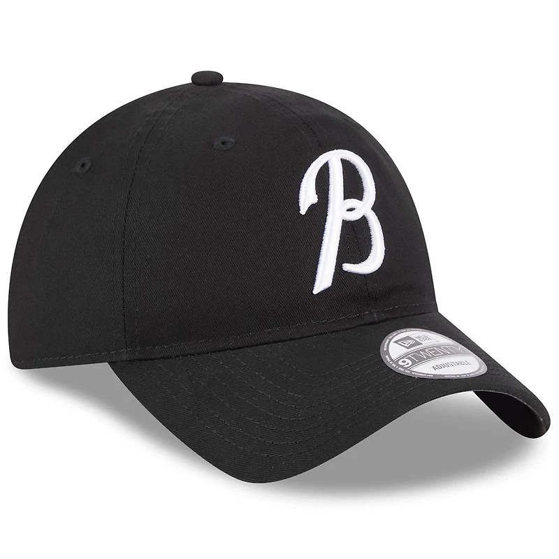 Casquette réglable New Era Baltimore Orioles 2023 City Connect 9TWENTY pour homme, noire