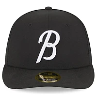 Casquette ajustée New Era Baltimore Orioles 2023 City Connect 59FIFTY à profil bas pour homme, noire