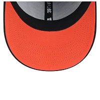 Men's New Era Black Baltimore Orioles 2024 Clubhouse 39THIRTY Flex Hat