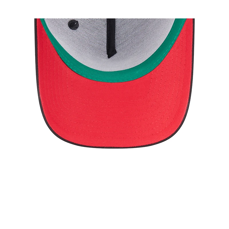 Casquette camionneur ajustable New Era 9FORTY noire des Baltimore Orioles 2025 Big League Chew pour homme