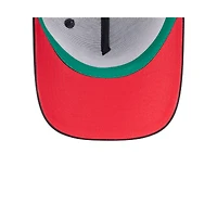 Casquette camionneur ajustable New Era 9FORTY noire des Baltimore Orioles 2025 Big League Chew pour homme
