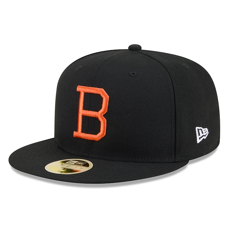 Men's New Era Black Baltimore Orioles 2026 Baseball Hall of Fame 59FIFTY Fitted Hat