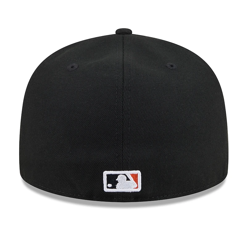 Casquette ajustée New Era noire pour homme Baltimore Orioles 2026, Temple de la renommée du baseball 59FIFTY