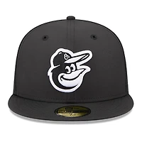 Casquette ajustée New Era noire Baltimore Orioles 2026 pour homme, modèle 59FIFTY.