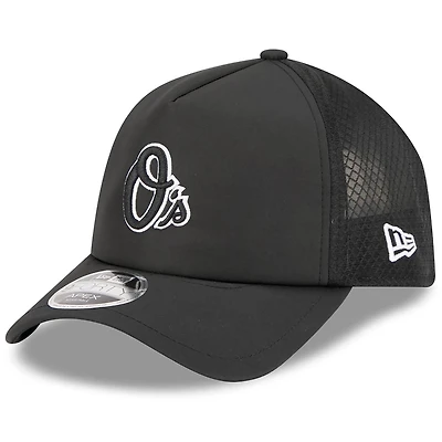 Men's New Era Baltimore Orioles 2026 Batting Practice Alternate Apex 9FORTY Adjustable Hat