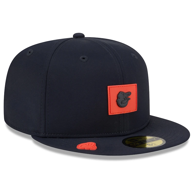 Men's New Era Black Baltimore Orioles 2026 Clubhouse 59FIFTY Fitted Hat