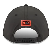 Casquette ajustable New Era noire Baltimore Orioles 2026 Clubhouse 9FORTY A-Frame pour homme