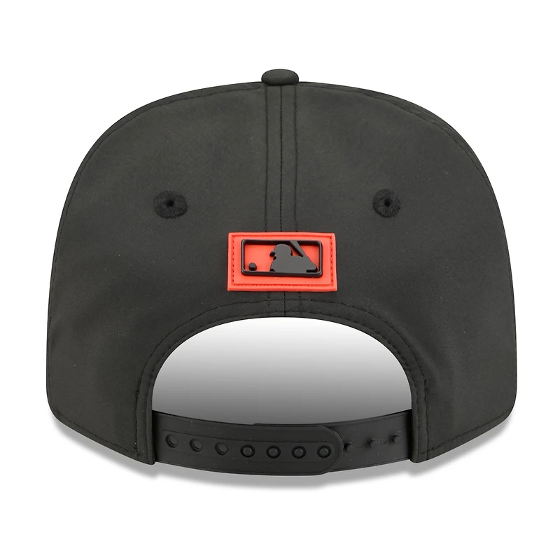 Casquette ajustable New Era noire Baltimore Orioles 2026 Clubhouse 9SEVENTY pour homme