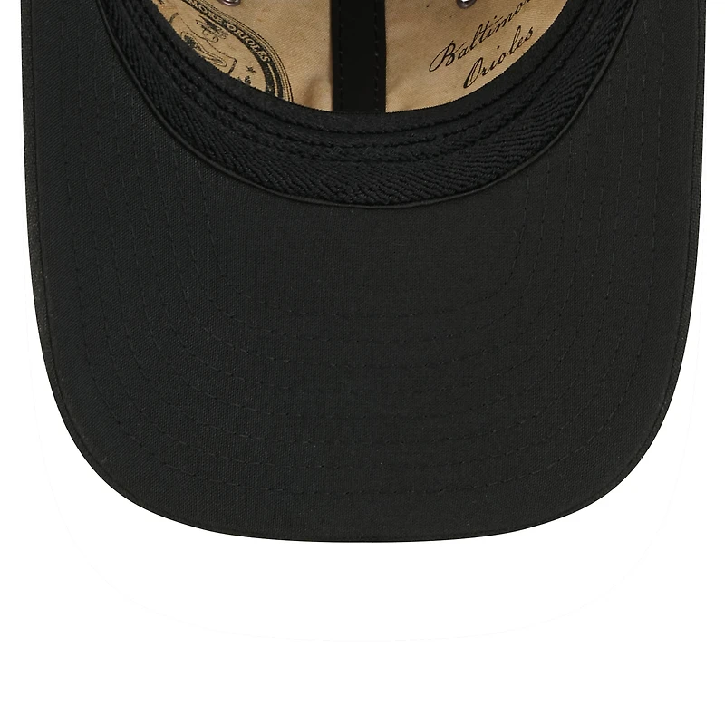 Casquette New Era noire pour homme, modèle 39THIRTY Flex, édition spéciale Baltimore Orioles, match des étoiles de la MLB 2026