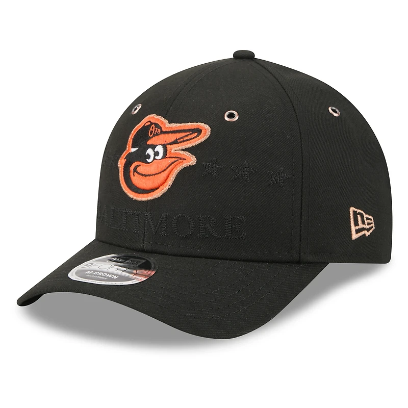 Men's New Era Black Baltimore Orioles 2026 MLB All-Star Game 9FORTY Adjustable Hat