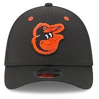 Men's New Era Black Baltimore Orioles 2026 MLB All-Star Game Workout 39THIRTY M-Crown Flex Hat