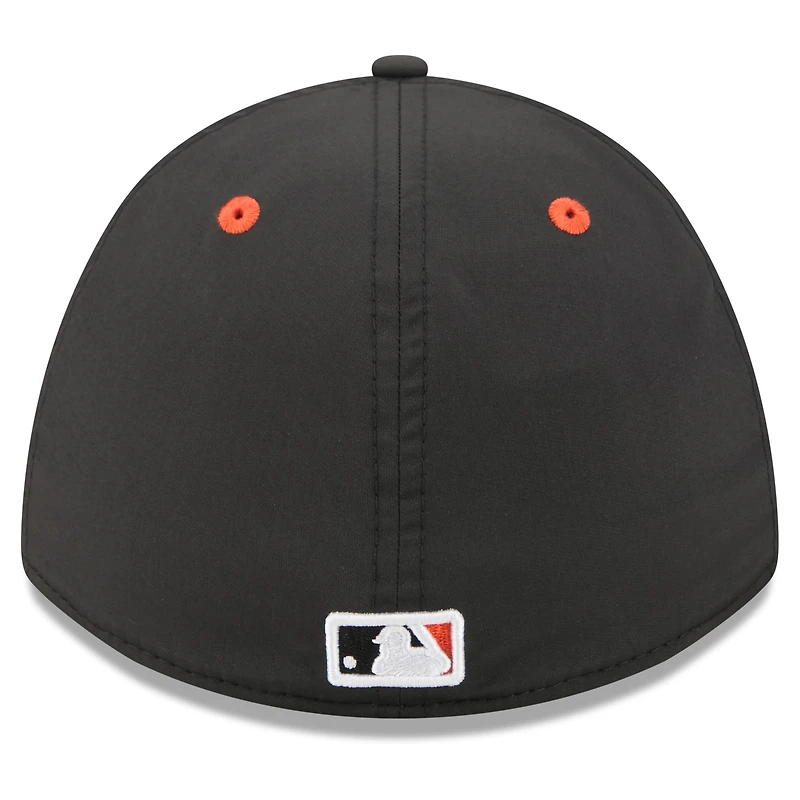 Men's New Era Black Baltimore Orioles 2026 MLB All-Star Game Workout 39THIRTY M-Crown Flex Hat