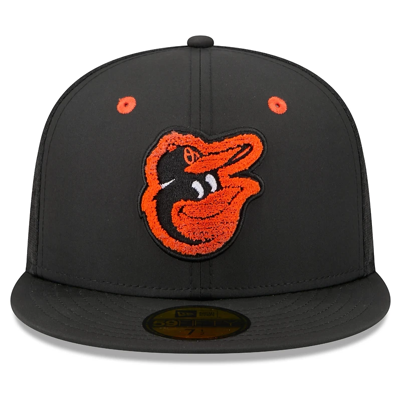 Men's New Era Black Baltimore Orioles 2026 MLB All-Star Game Workout 59FIFTY Fitted Hat