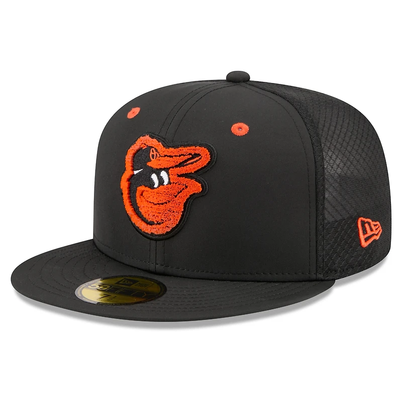 Men's New Era Black Baltimore Orioles 2026 MLB All-Star Game Workout 59FIFTY Fitted Hat