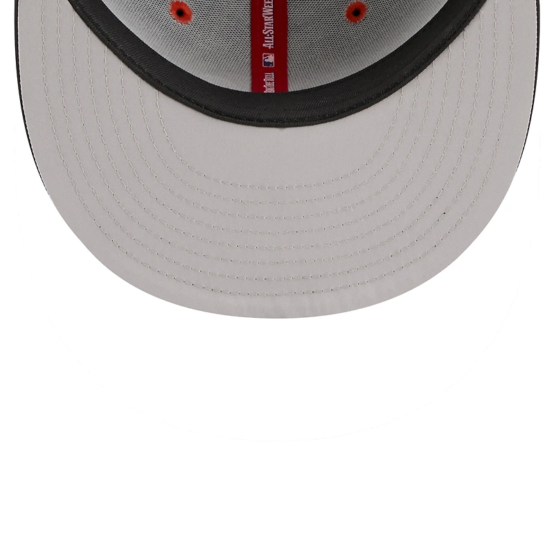 Men's New Era Black Baltimore Orioles 2026 MLB All-Star Game Workout 9FIFTY Snapback Hat