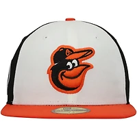 Casquette ajustée New Era Baltimore Orioles 11 Memorial Side Patch 59FIFTY pour homme