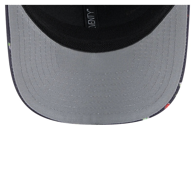 Casquette extensible à bouton-pression New Era noire pour homme, motif aventure 9SEVENTY des Baltimore Orioles