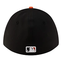 Men's New Era  Black Baltimore Orioles Alternate Player Replica 39THIRTY M-Crown Flex Hat