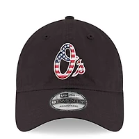 Men's New Era Black Baltimore Orioles America 250 9TWENTY Adjustable Hat