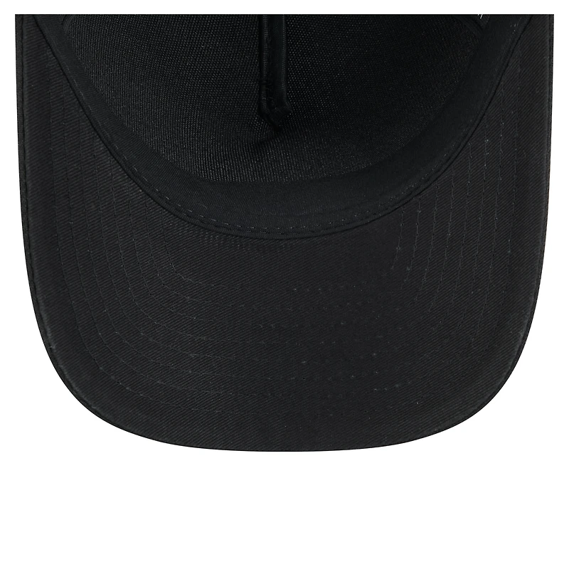 Casquette ajustable New Era 9FORTY M-Crown A-Frame noire pour homme avec drapeau américain des Baltimore Orioles