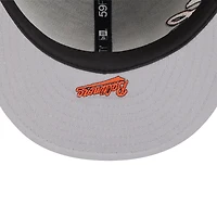 Casquette ajustée New Era Arch 59FIFTY noire pour homme