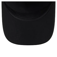 Casquette trucker New Era 9FORTY noire pour homme, avec logo Baltimore Orioles, couronne M et monture en A.