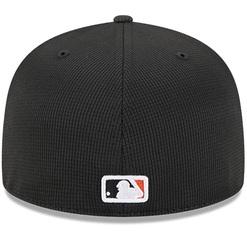Casquette d'entraînement au bâton City Connect 59FIFTY noire New Era pour homme