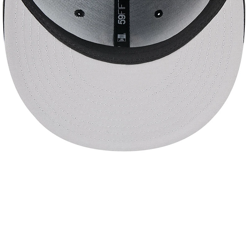 Casquette d'entraînement au bâton City Connect 59FIFTY noire New Era pour homme