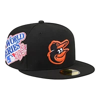 Casquette ajustée New Era Hidden Hit 59FIFTY noire pour homme