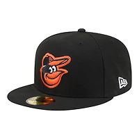 Casquette ajustée New Era Hidden Hit 59FIFTY noire pour homme