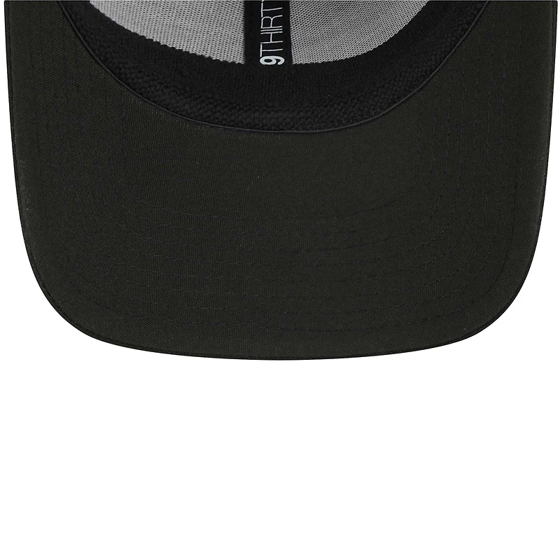 Men's New Era Black Baltimore Orioles Logo 39THIRTY Flex Hat