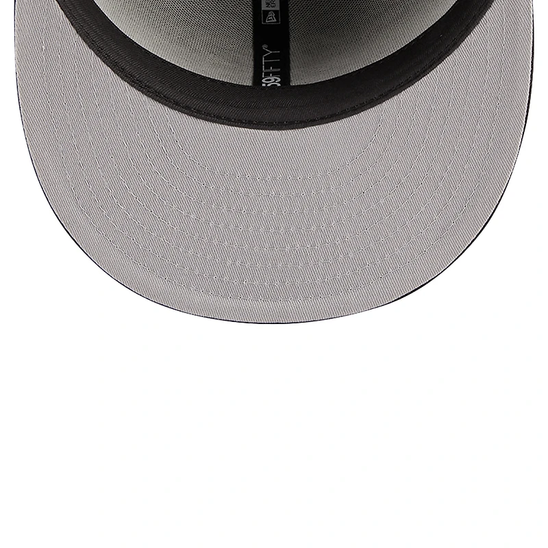 Casquette ajustée 59FIFTY noire avec logo des Orioles de Baltimore New Era pour hommes