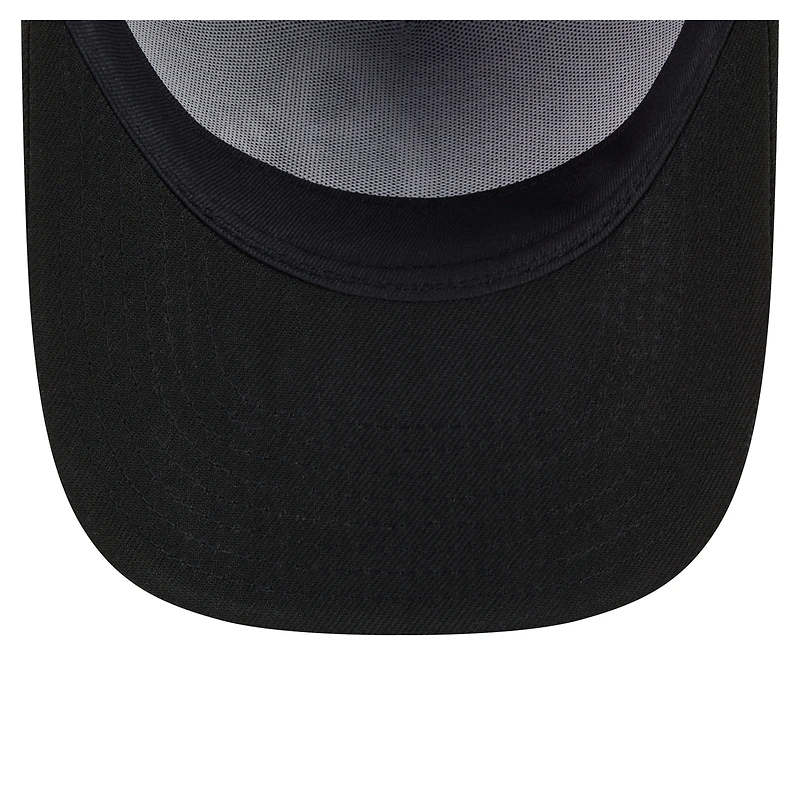 Men's New Era Black Baltimore Orioles Motion A-Frame 9FIFTY Snapback Hat
