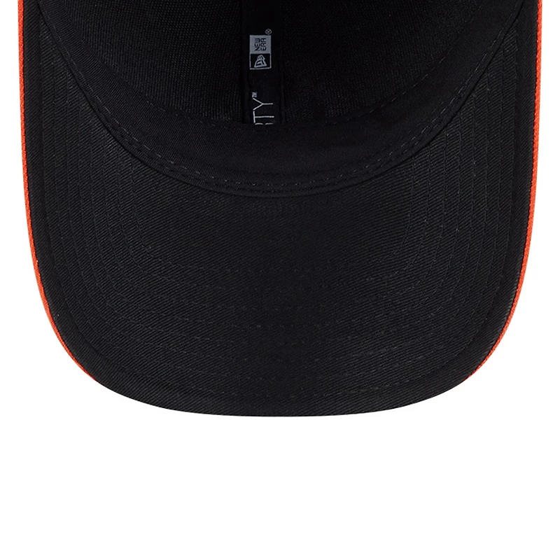 Casquette ajustable New Era noire Baltimore Orioles Player Replica 9FORTY pour homme