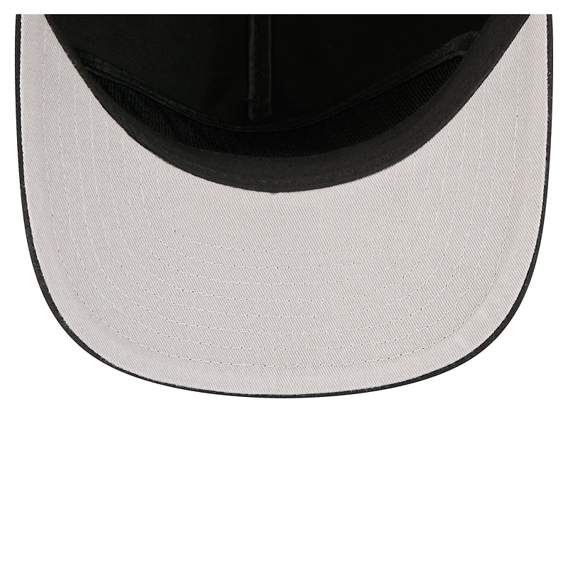 Men's New Era Black Baltimore Orioles Stacked 19TWENTY Adjustable Hat