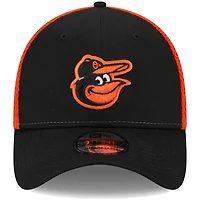 Casquette Flex New Era Baltimore Orioles Team Neo 39THIRTY noire pour homme