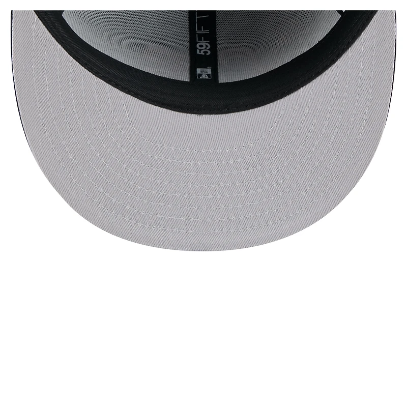 Casquette ajustée 59FIFTY noire New Era pour homme, motif Baltimore Orioles