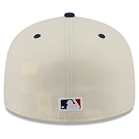 Men's New Era Cream/Navy Baltimore Orioles USA 250 Fourth of July 59FIFTY Fitted Hat