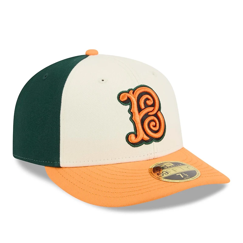 Men's New Era Cream/Orange Baltimore Orioles 2026 City Connect Low Profile 59FIFTY Fitted Hat