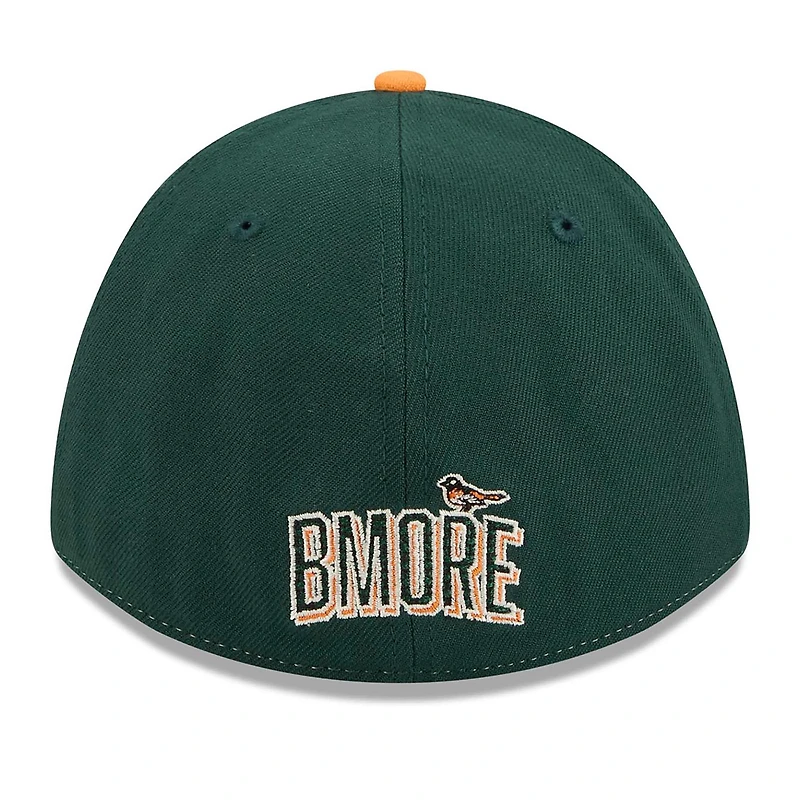 Men's New Era Cream/Orange Baltimore Orioles 2026 City Connect M-Crown 39THIRTY Flex Hat