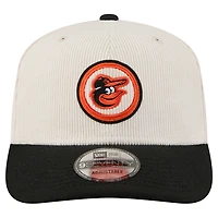 Men's New Era  Cream Baltimore Orioles Loyal 9SEVENTY Adjustable Hat